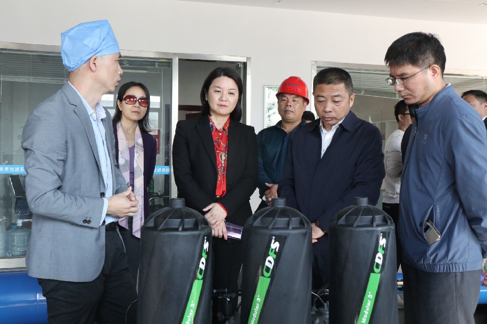 省商務(wù)廳帶隊(duì)來園調(diào)研，多靈又添新動(dòng)能！